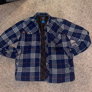 KAVU large insulated flannel jacket.